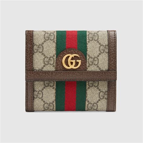 gucci 597606|Portafoglio Ophidia GG in Supreme .